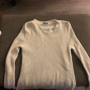 White lucky brand sweaters